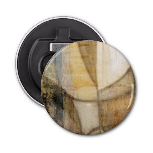 Rough Textured Earth Tone Painting Flaschenöffner