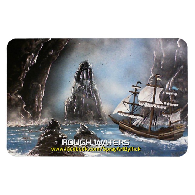 Rough Waters Magnet (Horizontal)