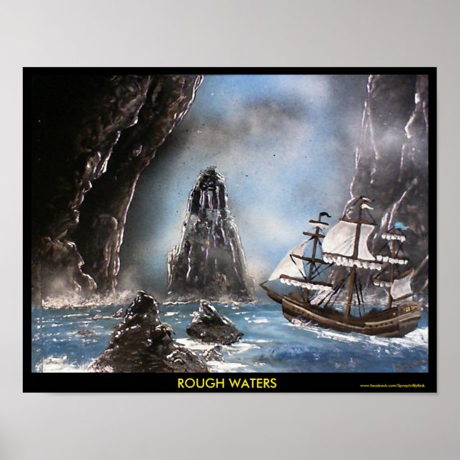 Rough Waters Poster (Vorne)