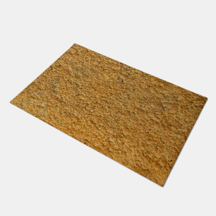 Rough Yellow Concrete Doormat Fußmatte