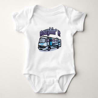 Roughin es baby strampler