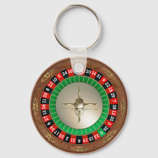 Roulette Basiskette Schlüsselanhänger (Vorderseite)