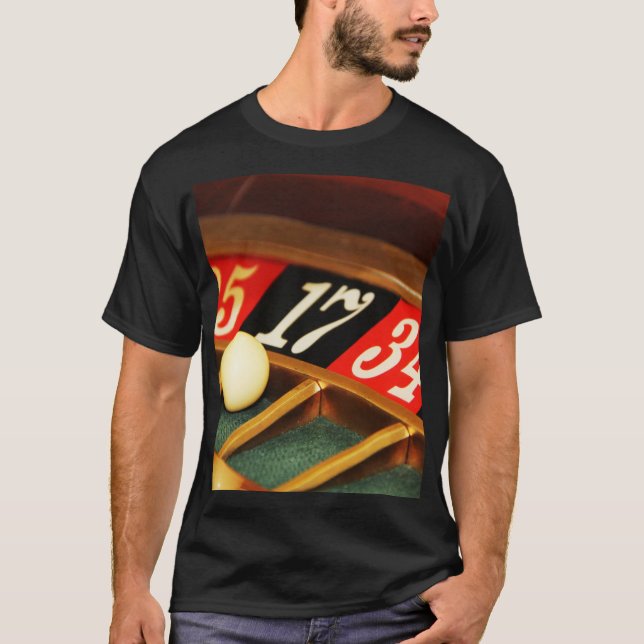 Roulette Game Casino T-Shirt (Vorderseite)