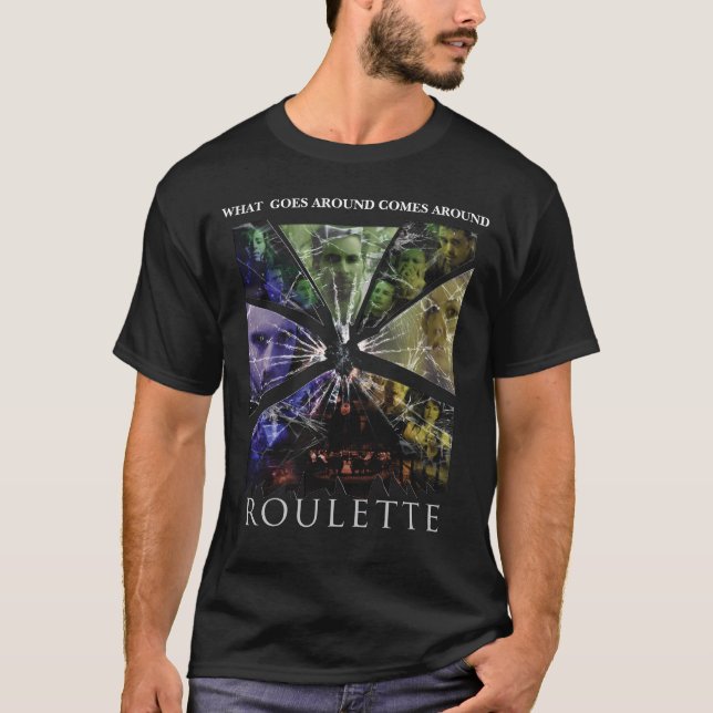 Roulette-Plakat-Shirt T-Shirt (Vorderseite)