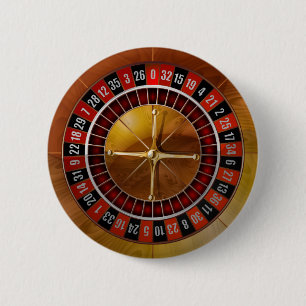 Roulette-Rad Button