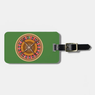 Roulette-Radgewohnheits-Gepäckanhänger Gepäckanhänger