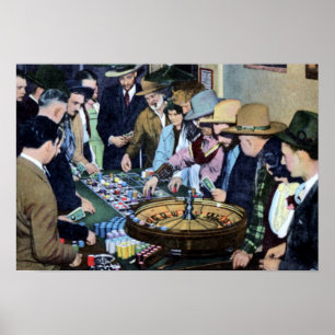 Roulette Reno Nevada Poster