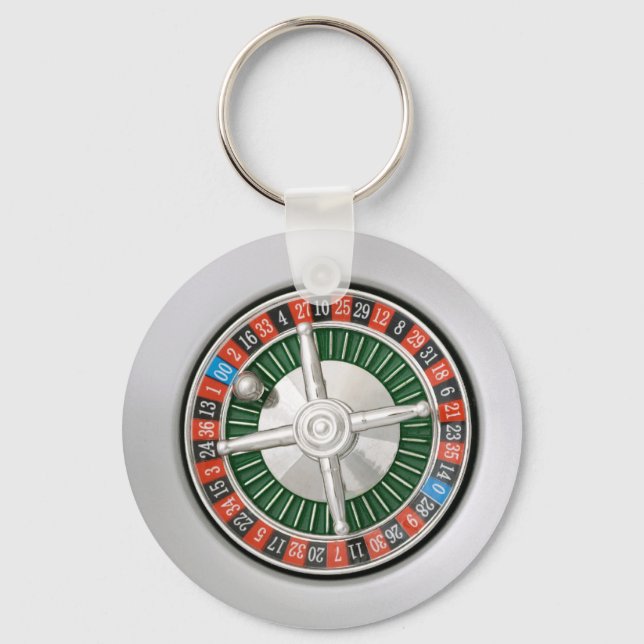 Roulette Schlüsselanhänger (Vorderseite)