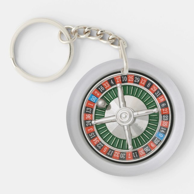 Roulette Schlüsselanhänger (Vorderseite)