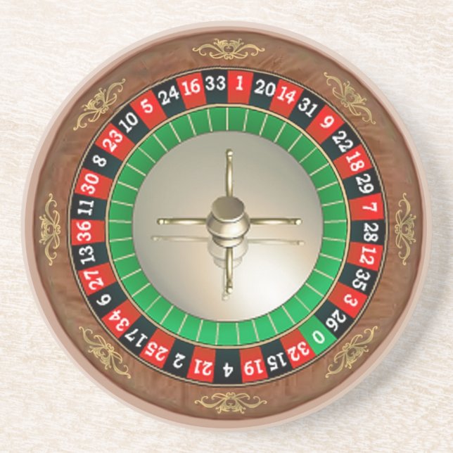 Roulette-Untersetzer Untersetzer (Vorne)