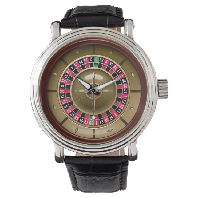 Roulette Wheel Armbanduhr (Vorderseite)
