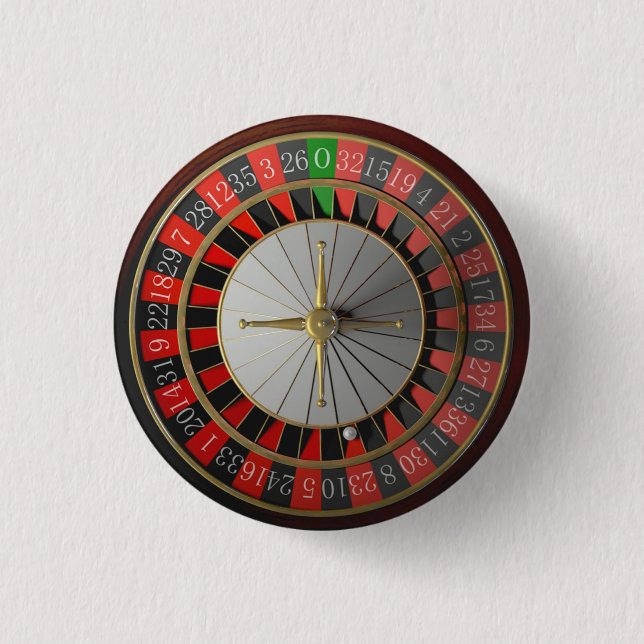 ROULETTE WHEEL BUTTON (Vorderseite)