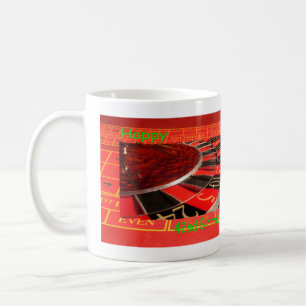 Roulette Wheel Happy 42. Geburtstag Kaffeetasse