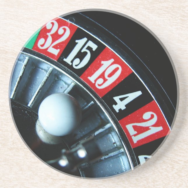 Roulette Wheel Untersetzer (Vorne)