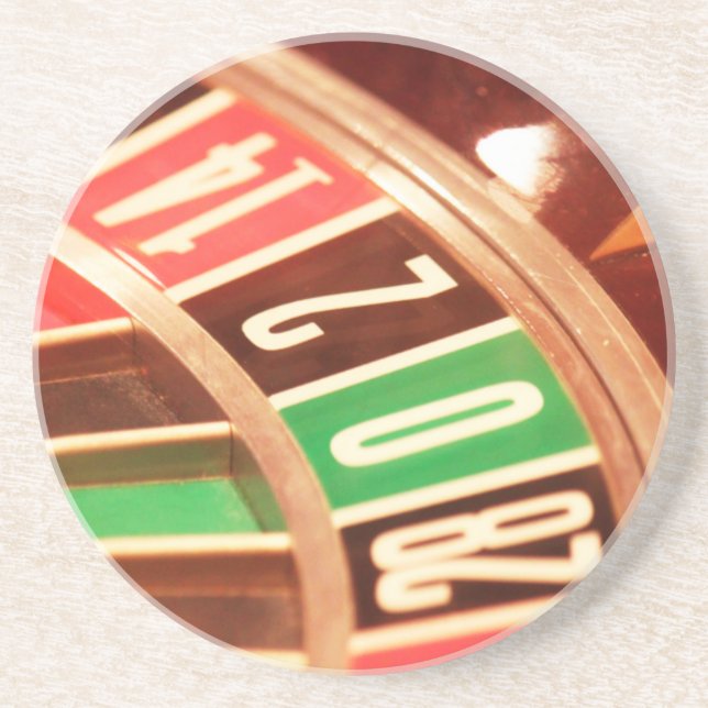 Roulette Wheel Untersetzer (Vorne)