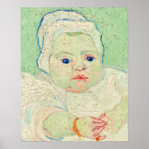 Roulin Baby (1888) von Vincent Van Gogh Poster