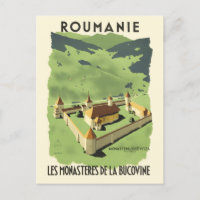 Roumanie Romania Vintage Poster der 30er Jahre