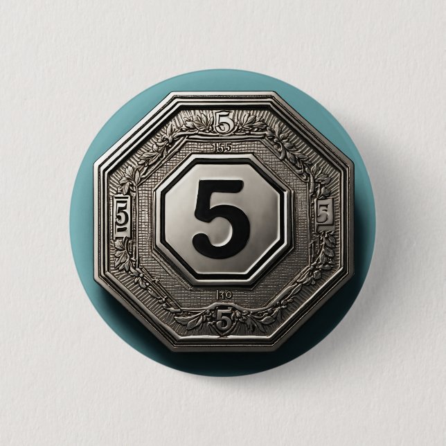 Round-Button Button (Vorderseite)