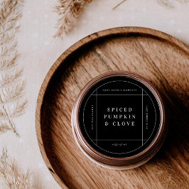 "Round Candle Product Label"-Aufkleber für das Bus Runder Aufkleber