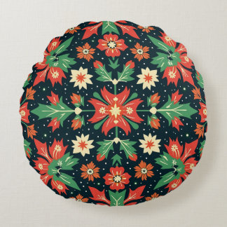 Round Christmas Cushi Rundes Kissen