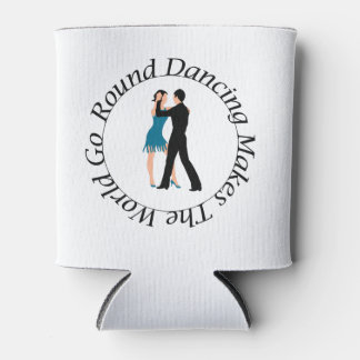 Round Dance 12 oz Can Cooler/Coozie Dosenkühler