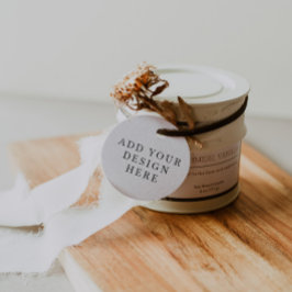 Round-Favor-Tag-Druck Geschenkanhänger