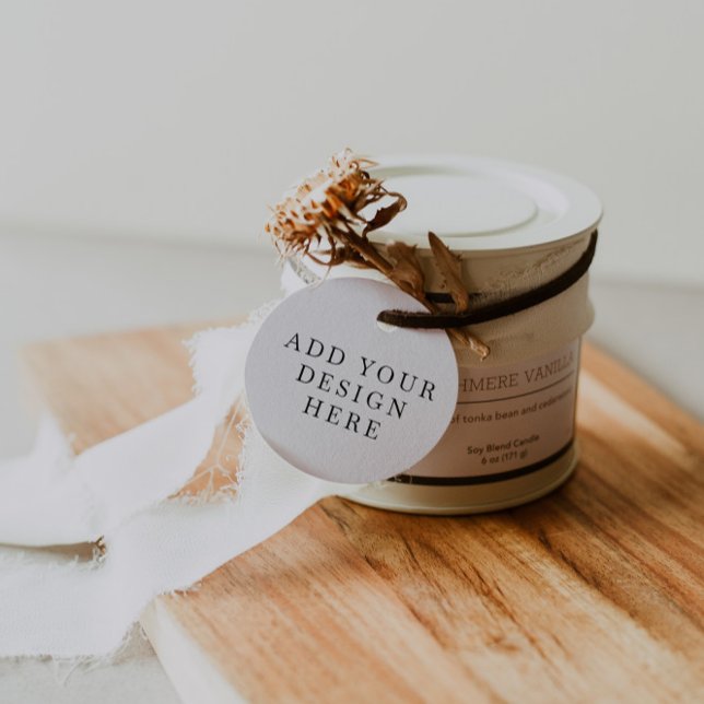 Round-Favor-Tag-Druck Geschenkanhänger (Von Creator hochgeladen)