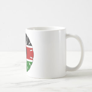 Round Kenyan Motif: Ein nationales Symbol Tasse