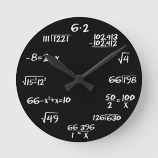 Round (Large) Wall Clock Engineer Style Runde Wanduhr