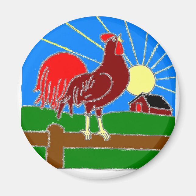 Round Magnet (Vorne)