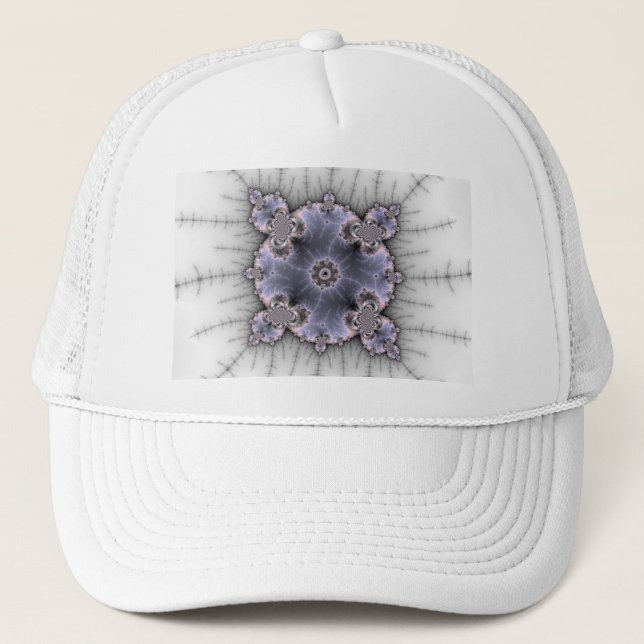Round Mandelbrot - Fraktal Truckerkappe (Vorderseite)