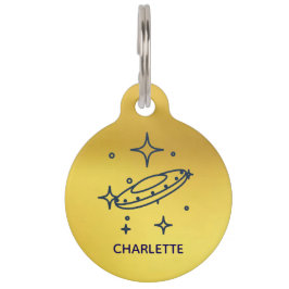 Round-Pet-Tag Haustiermarke