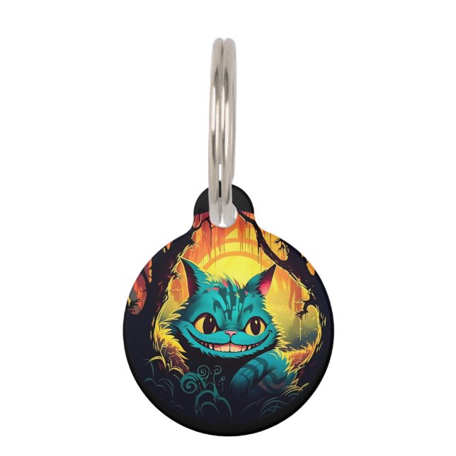 Round-Pet-Tag Haustiermarke (Vorderseite)