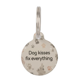 Round-Pet-Tag Haustiermarke