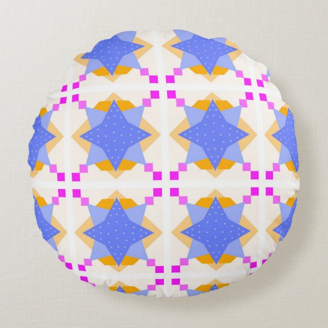 Round Pillow design  Rundes Kissen (Vorderseite)