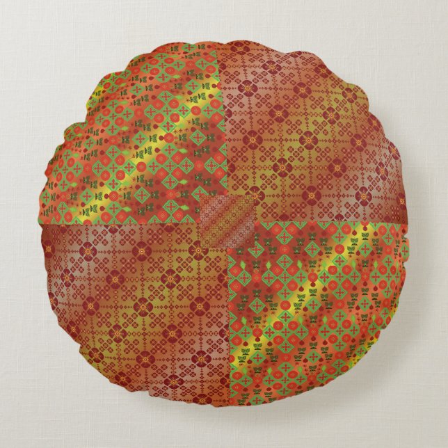 Round Pillow Rundes Kissen (Vorderseite)