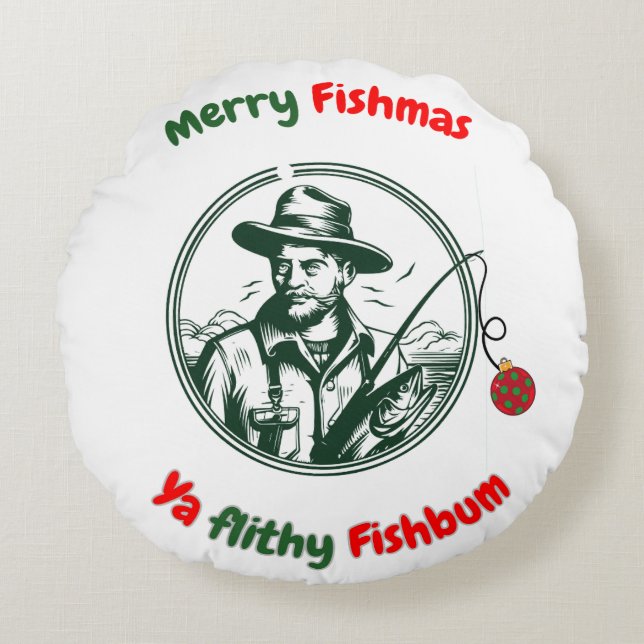 Round Pillow  Rundes Kissen (Vorderseite)