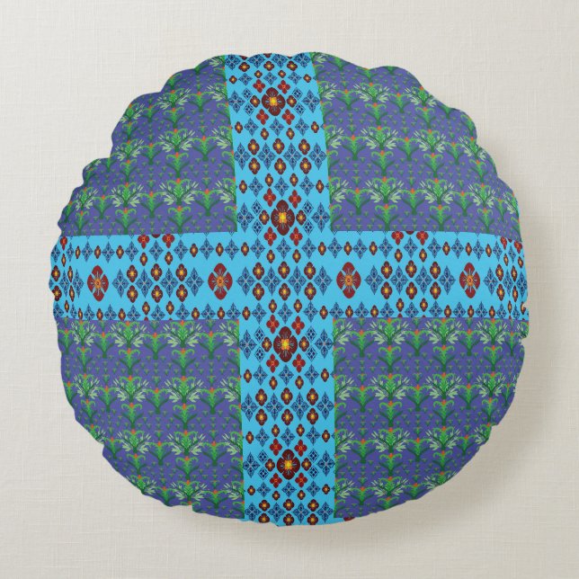 Round Pillow Rundes Kissen (Vorderseite)