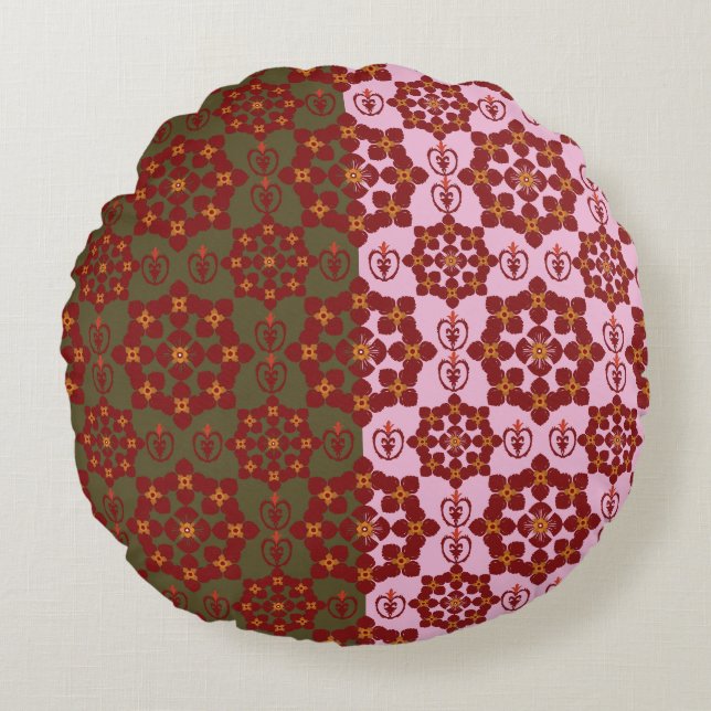 Round Pillow Rundes Kissen (Vorderseite)