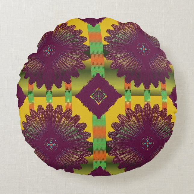 Round Pillow Rundes Kissen (Vorderseite)