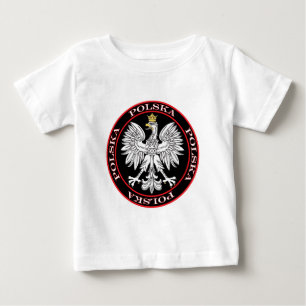 Round Polska Eagle Baby T-shirt