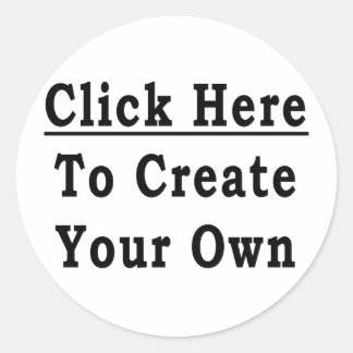 Round-Stickers (Erstellen Sie Ihre eigene) Runder Aufkleber