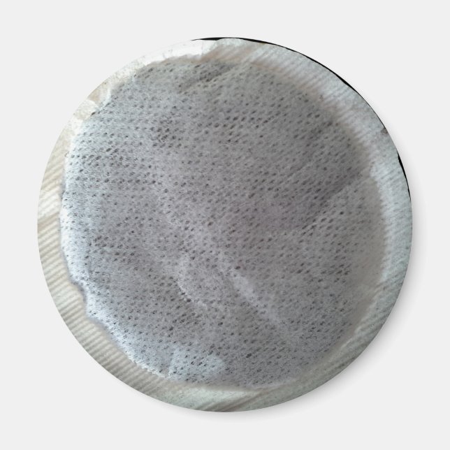 Round Teabag Novelty Kühlschrankmagnet Magnet (Vorne)