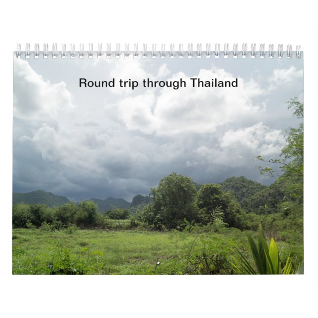 Round trip trough Thailand Kalender (Titelbild)