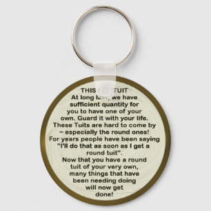 Round Tuit ~ Schlüsselanhänger