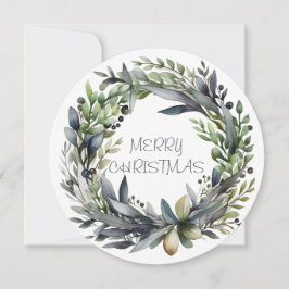 Round Wath Christmas Card Feiertagskarte