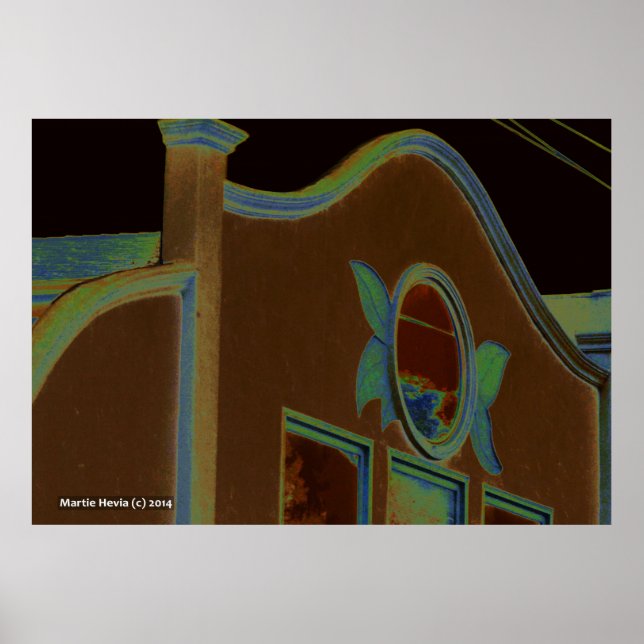 Round-Window II Poster (Vorne)