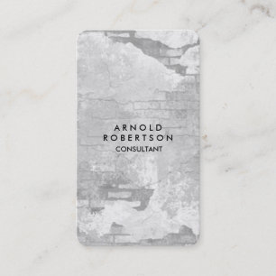 Rounded Corner Gray Wall Estival Jazz Visitenkarte