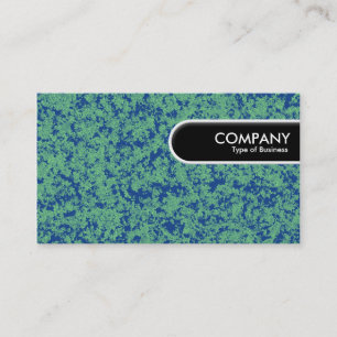 Rounded Edge Tag - Green Blue Mineral
