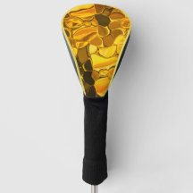 Rounded Formen in goldener Farbe, glänzend sehr go